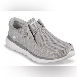 Skechers Bulger Zenwick Slip-On Loafer Sneaker Gray Men's 12